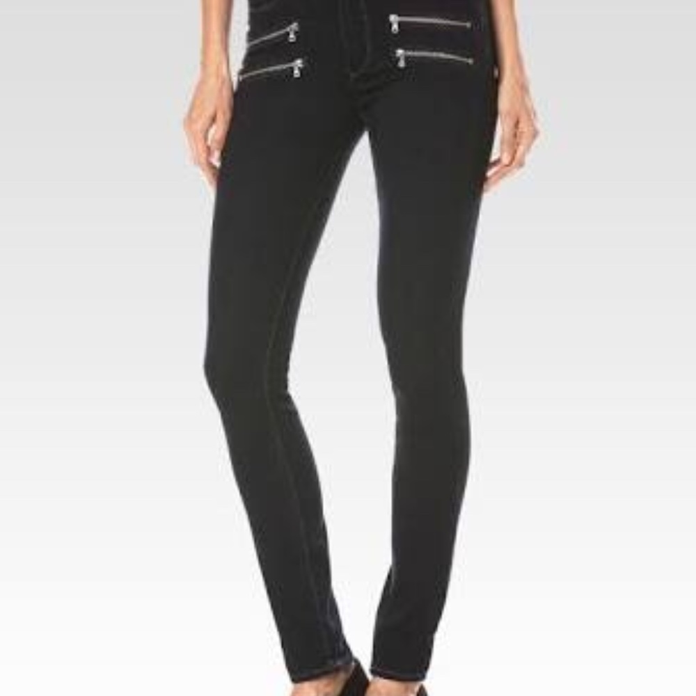 New Paige high rise ultra skinny edgemont jeans